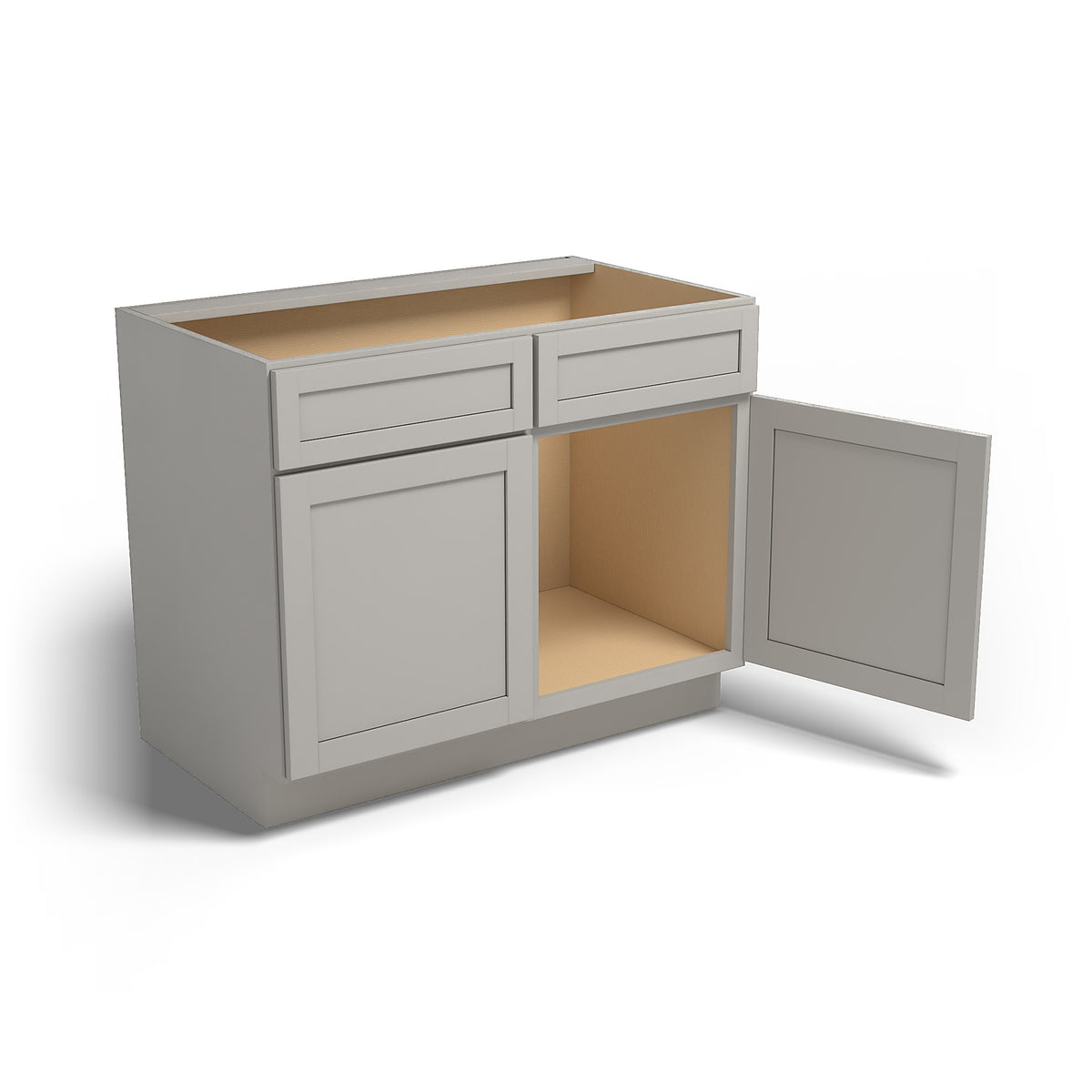 Special Order - 42" Kitchen Sink Base Stone Harbor Gray - SB42 Base Cabinets GHI Sink Bases Special Order SPSHG Stone Harbor Gray