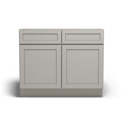 Special Order - 42" Kitchen Sink Base Stone Harbor Gray - SB42 Base Cabinets GHI Sink Bases Special Order SPSHG Stone Harbor Gray