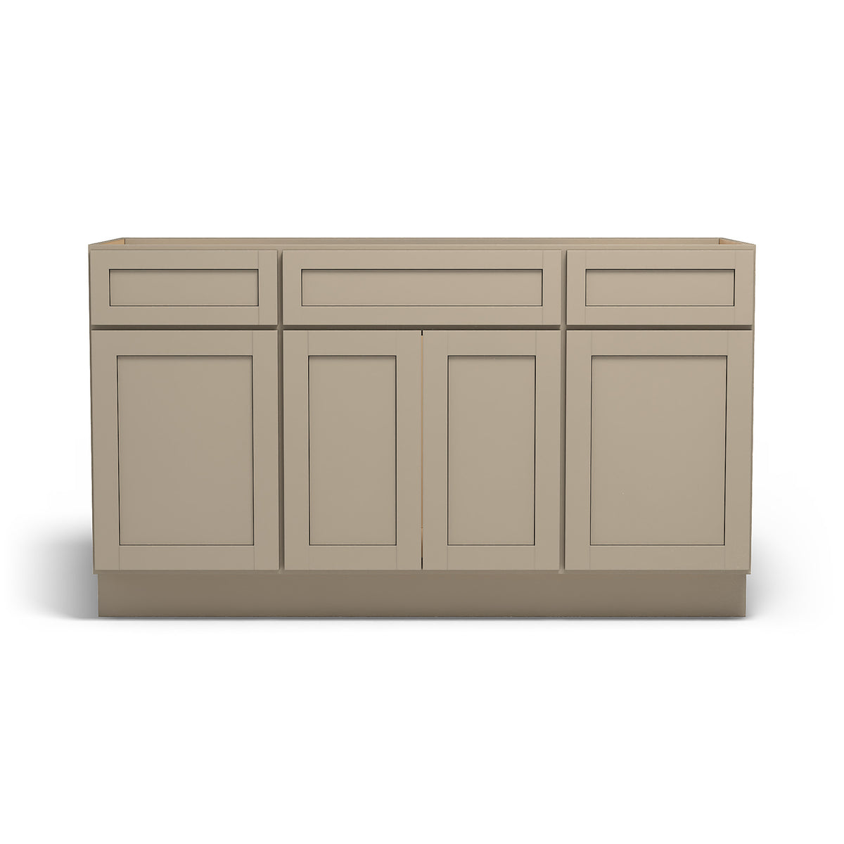 Special Order - 60" Sink Base Mojave Shaker - SB60 Base Cabinets GHI Mojave Shaker Sink Bases Special Order SPMJS