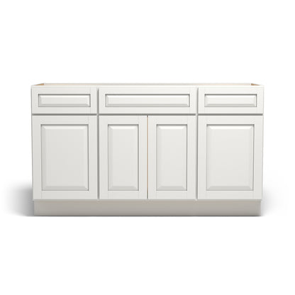 Special Order - 60" Sink Base Newport White - SB60 Base Cabinets GHI Newport White Sink Bases Special Order SPNPW
