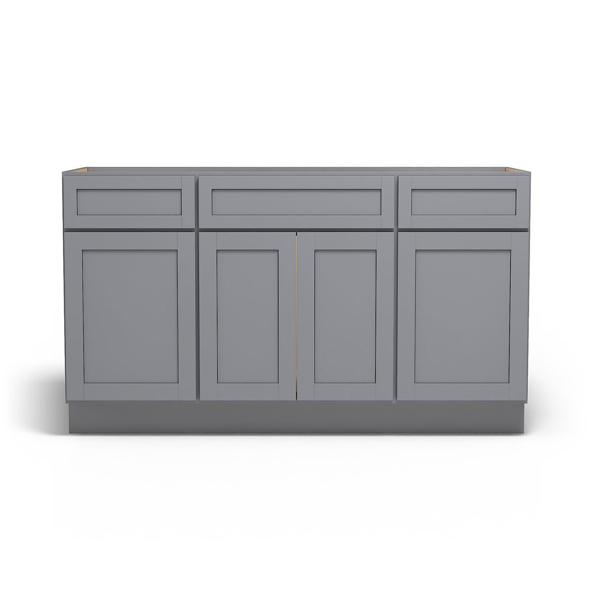 Special Order - 60" Sink Base Pacific Gray - SB60 Base Cabinets GHI Pacific Gray Sink Bases Special Order SPPGS