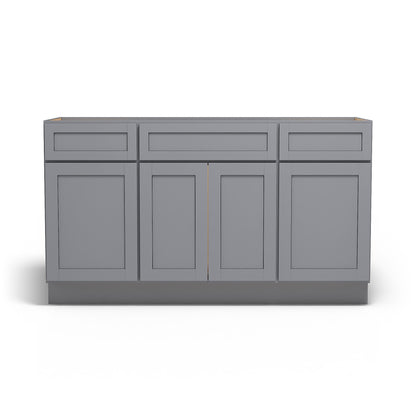 Special Order - 60" Sink Base Pacific Gray - SB60 Base Cabinets GHI Pacific Gray Sink Bases Special Order SPPGS