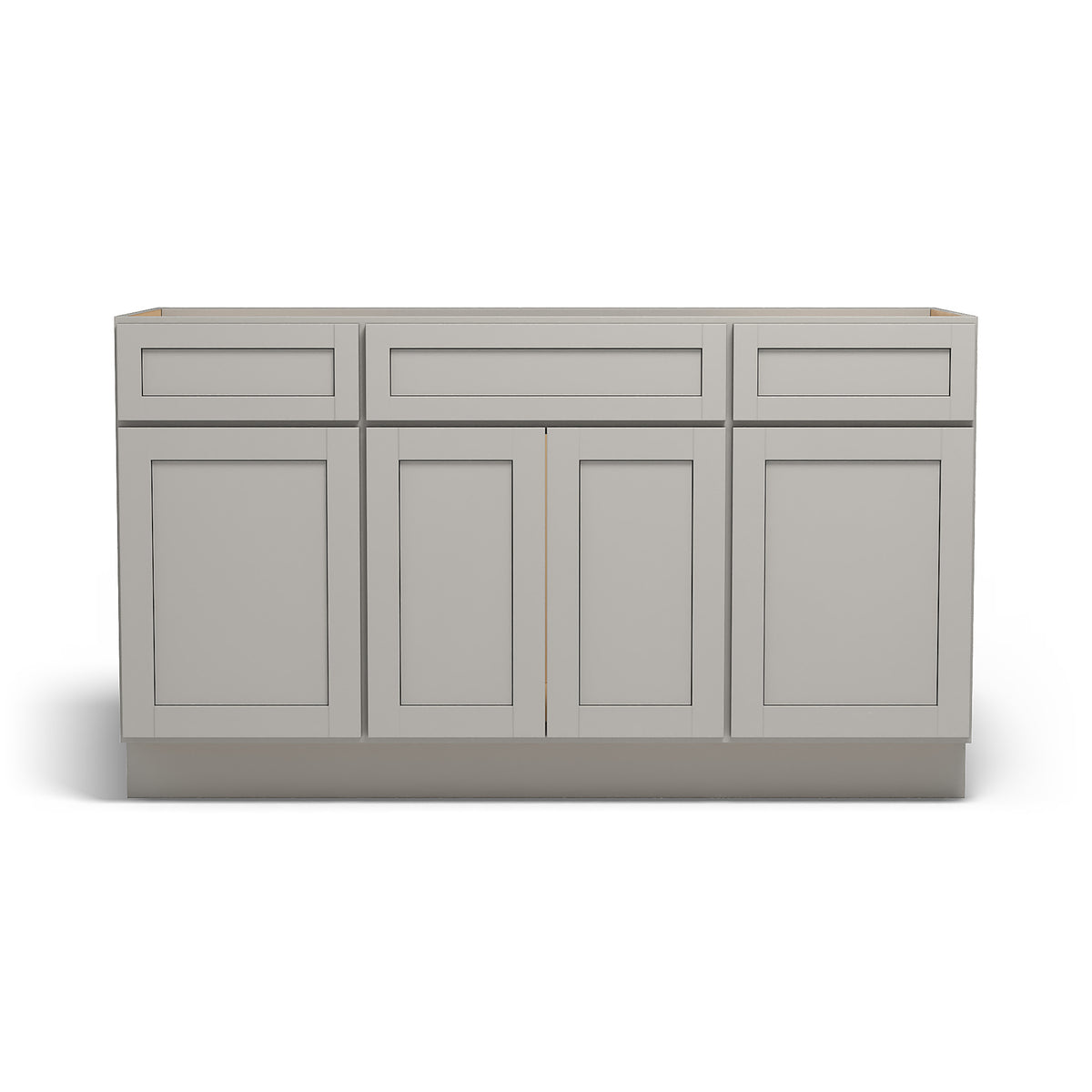 Special Order - 60" Kitchen Sink Base Stone Harbor Gray - SB60 Base Cabinets GHI Sink Bases Special Order SPSHG Stone Harbor Gray