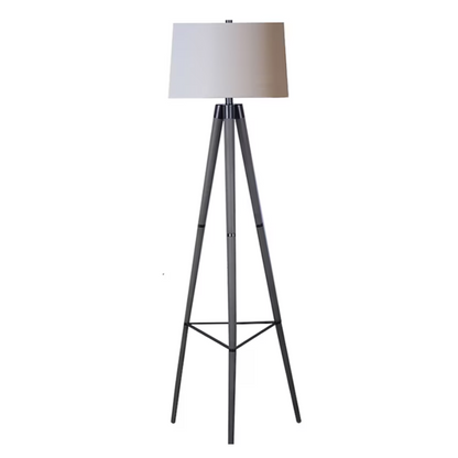 allen+roth Grey Tripod Lamp