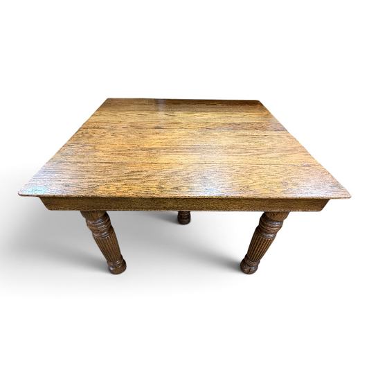 Oak Table w/ Turned Legs