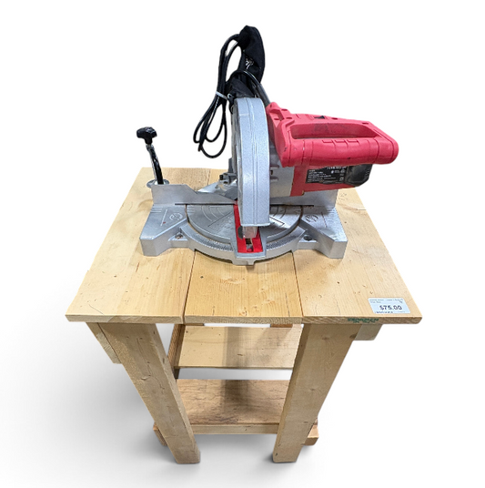 Red Compound Miter Saw