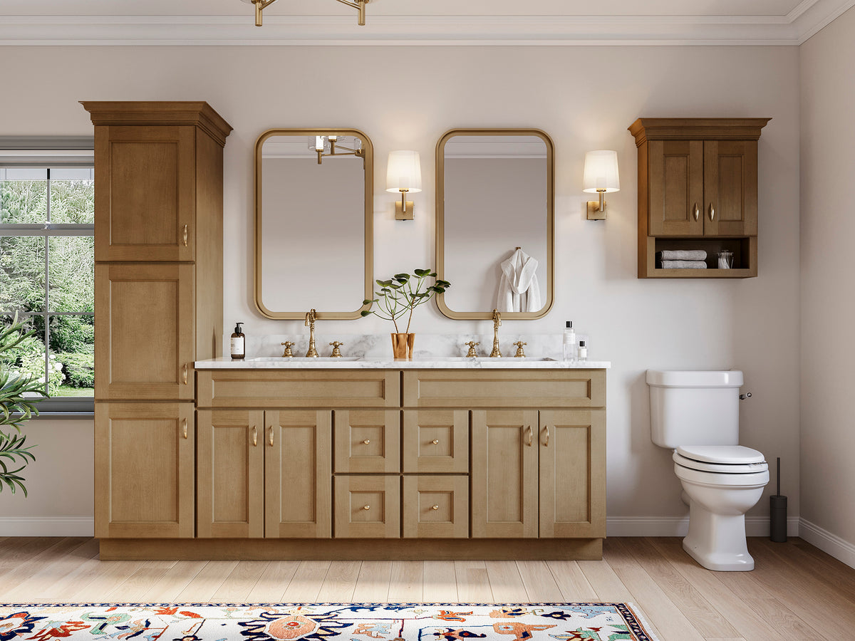 Special Order - 60" x 21" Vanity Base Sonona Sand - V6021D Base Cabinets Bathroom GHI published-all-channels Sonona Sand Special Order SPSNS Vanity Bases
