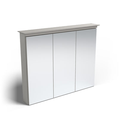 Special Order - 36" x 30" Tri-View Medicine Cabinet Stone Harbor Gray - TRV3630 Bathroom GHI GHI Accessories Medicine Cabinet Special Order SPSHG Stone Harbor Gray