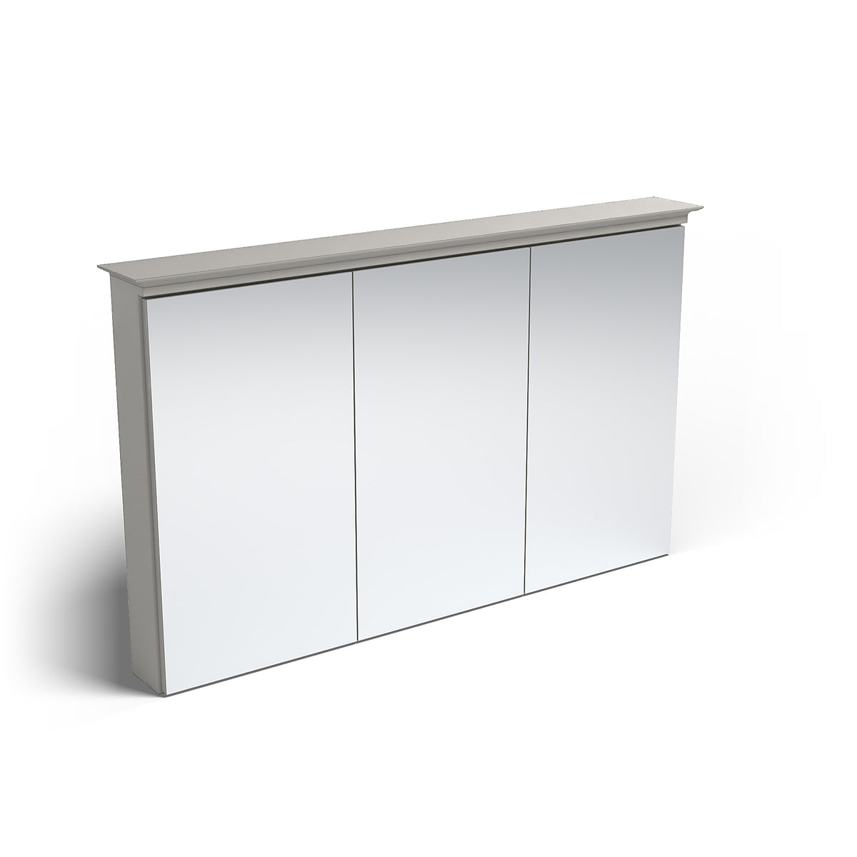 Special Order - 48" x 30" Tri-View Medicine Cabinet Stone Harbor Gray - TRV4830 Bathroom GHI GHI Accessories Medicine Cabinet Special Order SPSHG Stone Harbor Gray