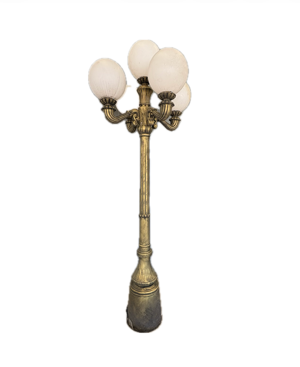 Victorian 5 Globe Pole Light