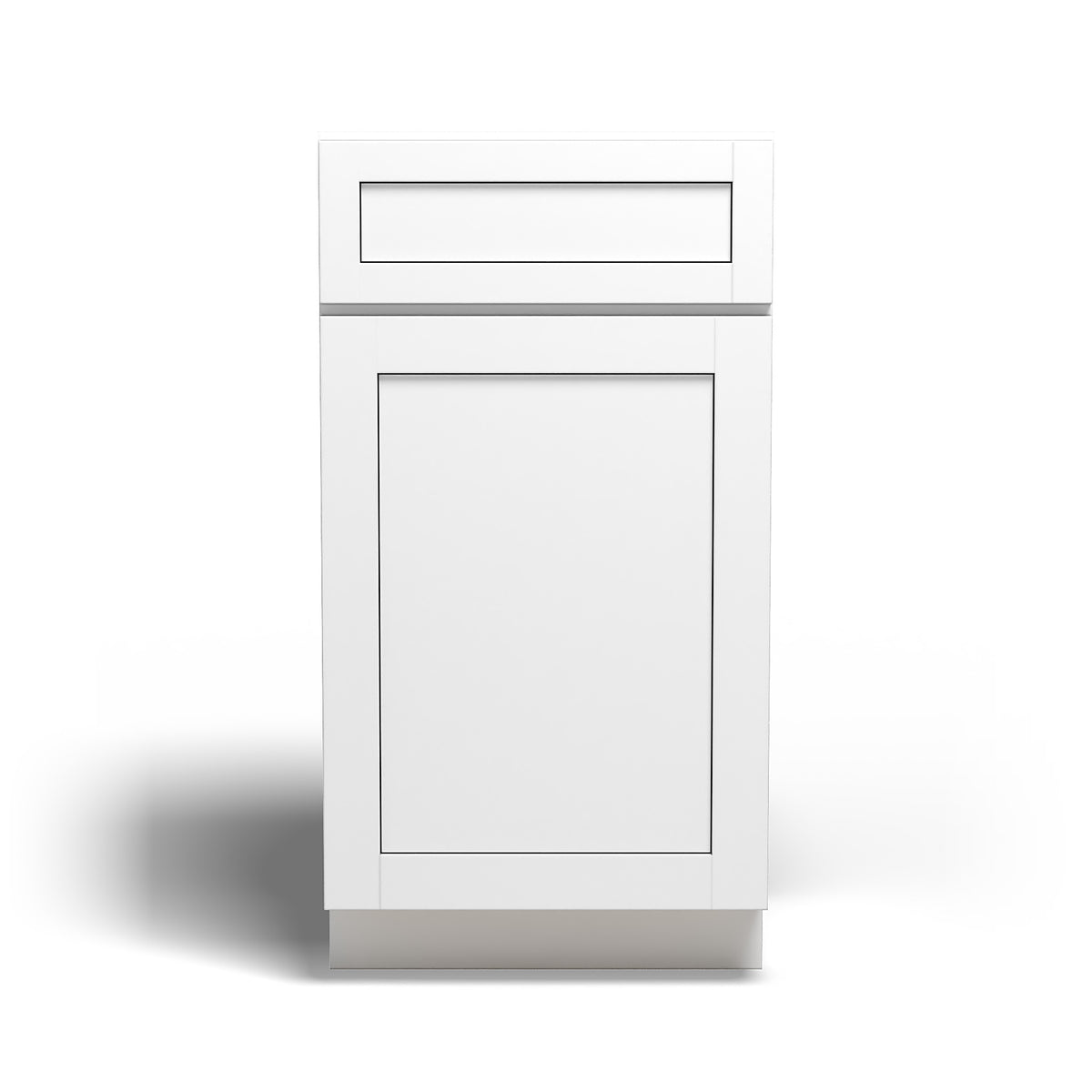 Special Order - 18" x 16" Vanity Arcadia White Shaker - V1816 Arcadia White Base Cabinets Bathroom GHI SPACW Special Order Vanity Bases