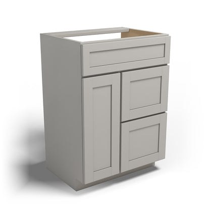 Special Order - 24" x 18" Vanity with Drawer Stone Harbor Gray - V2418D Base Cabinets Bathroom GHI Special Order SPSHG Stone Harbor Gray Vanity Bases