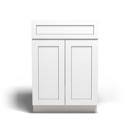Special Order - 24" x 18" Vanity Arcadia White Shaker - V2418 Arcadia White Base Cabinets Bathroom GHI SPACW Special Order Vanity Bases