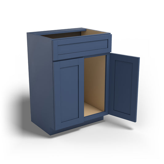 Special Order - 24" x 18" Vanity Base Concord Blue - V2418 Base Cabinets Bathroom Concord Blue GHI SPCCB Special Order Vanity Bases