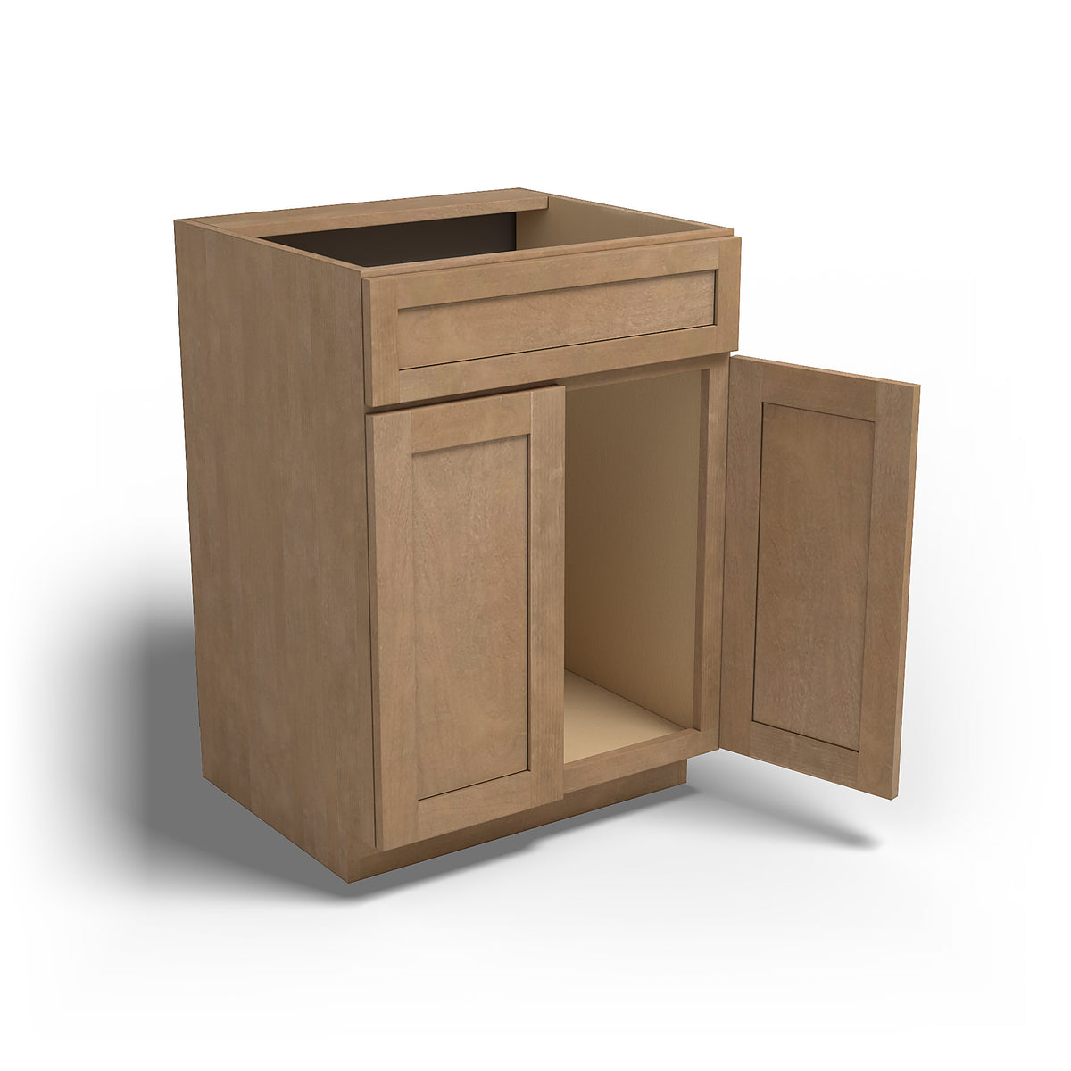 Special Order - 24" x 21" Vanity Base Sonona Sand - V2421 Base Cabinets Bathroom GHI Sonona Sand Special Order SPSNS Vanity Bases