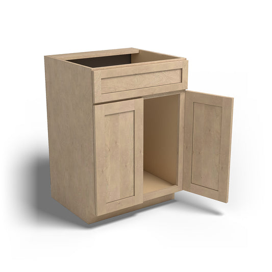 Special Order - 24" x 21" Vanity Base Sonona Wheat - V2421 Base Cabinets Bathroom GHI Sonona Wheat Special Order SPSNW Vanity Bases
