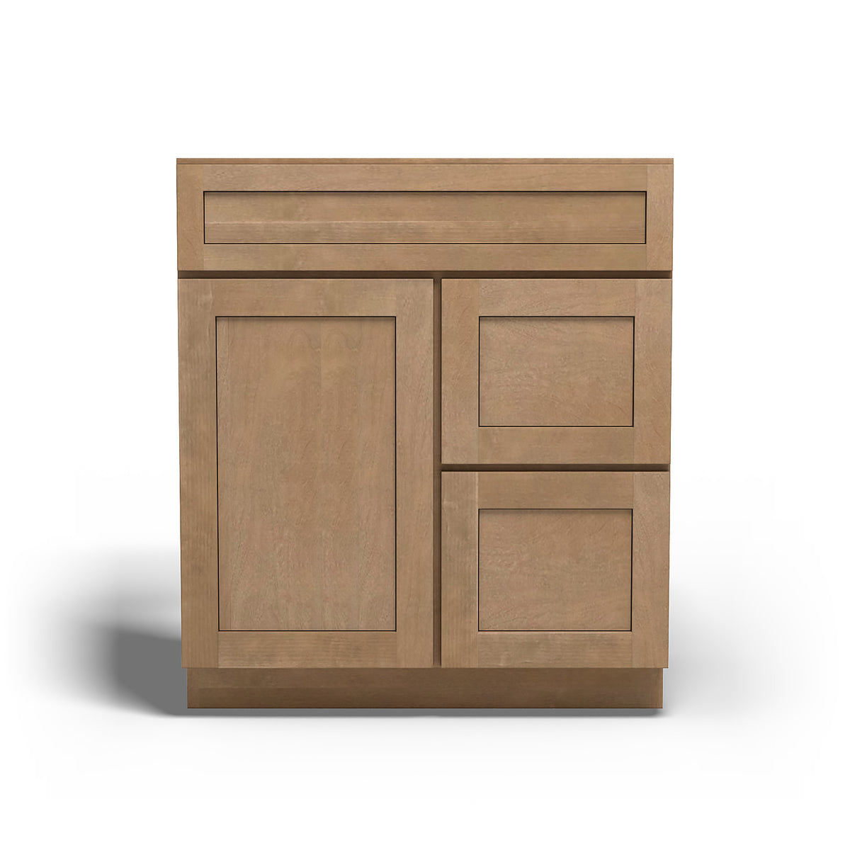 Special Order - 30" x 21" Vanity Base Sonona Sand - V3021D Base Cabinets Bathroom GHI Sonona Sand Special Order SPSNS Vanity Bases