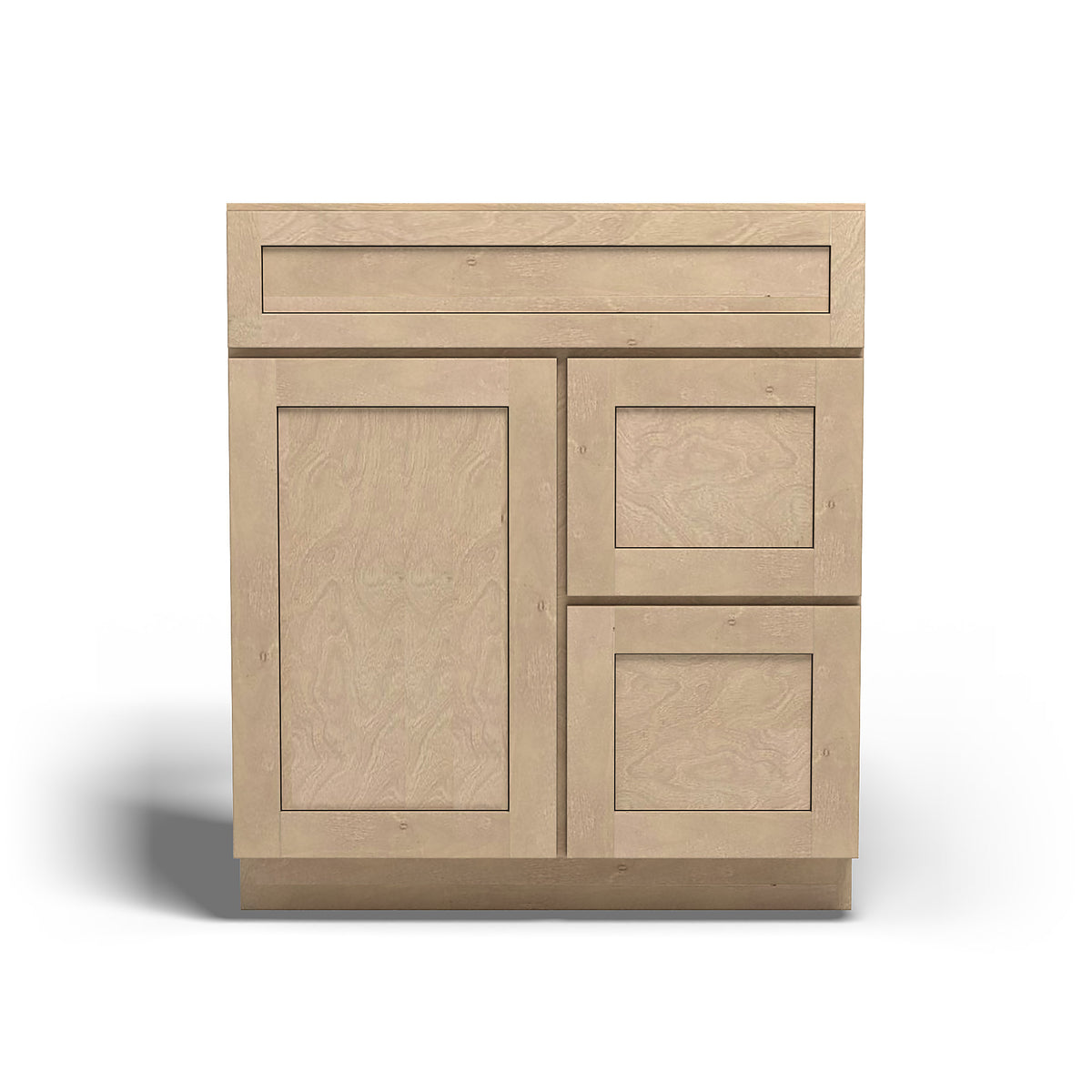 Special Order - 30" x 21" Vanity Base Sonona Wheat - V3021D Base Cabinets Bathroom GHI Sonona Wheat Special Order SPSNW Vanity Bases