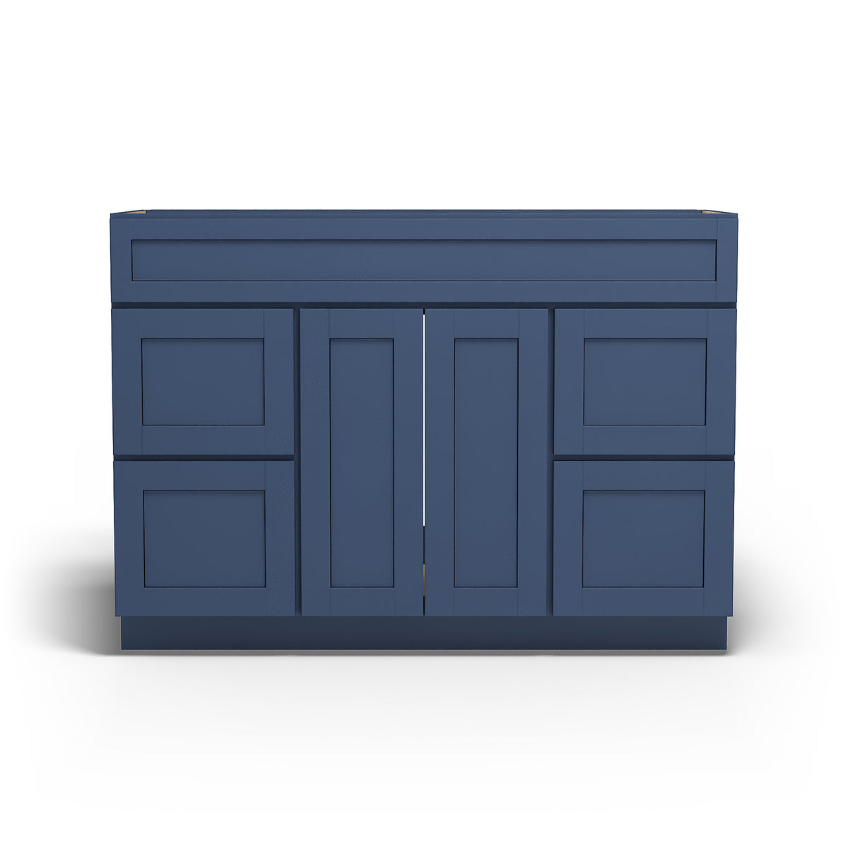 Special Order - 48" x 21" Vanity with Drawers Concord Blue - V4821D Base Cabinets Bathroom Concord Blue GHI SPCCB Special Order Vanity Bases