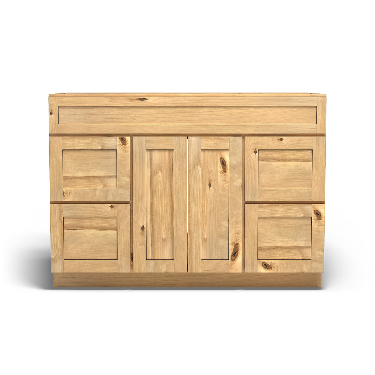 Special Order - 48" x 21" Vanity Base Frontier Shaker - V4821D Base Cabinets Bathroom Frontier Shaker GHI Special Order SPFTS Vanity Bases