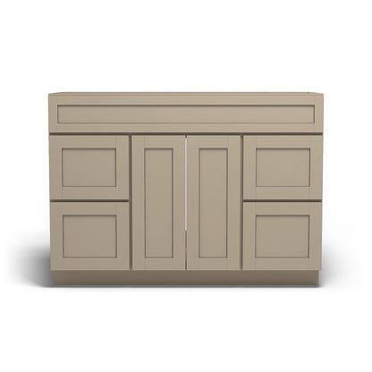 Special Order - 48" x 21" Vanity Base Mojave Shaker - V4821D Bathroom GHI Mojave Shaker Special Order SPMJS Vanity Bases