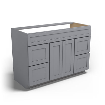 Special Order - 48" x 21" Vanity Base Pacific Gray - V4821D Bathroom GHI Pacific Gray published-all-channels Special Order SPPGS Vanity Bases