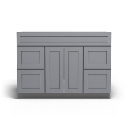 Special Order - 48" x 21" Vanity Base Pacific Gray - V4821D Bathroom GHI Pacific Gray published-all-channels Special Order SPPGS Vanity Bases