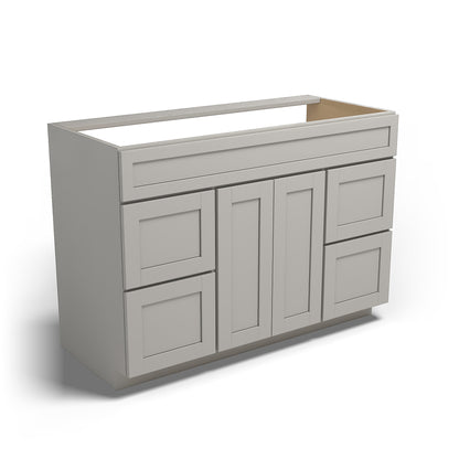 Special Order - 48" x 21" Vanity with Drawers Stone Harbor Gray - V4821D Base Cabinets Bathroom GHI Special Order SPSHG Stone Harbor Gray Vanity Bases