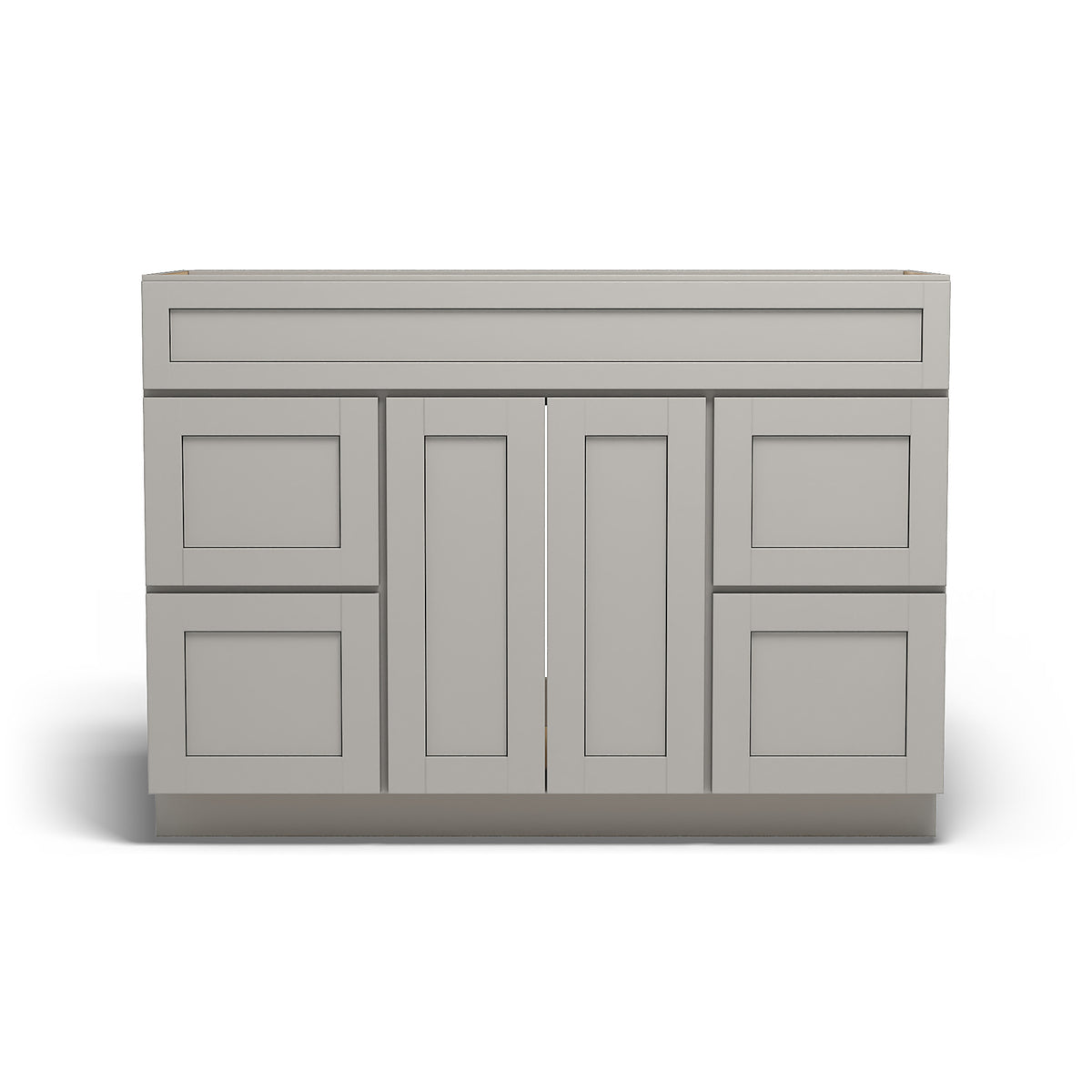 Special Order - 48" x 21" Vanity with Drawers Stone Harbor Gray - V4821D Base Cabinets Bathroom GHI Special Order SPSHG Stone Harbor Gray Vanity Bases