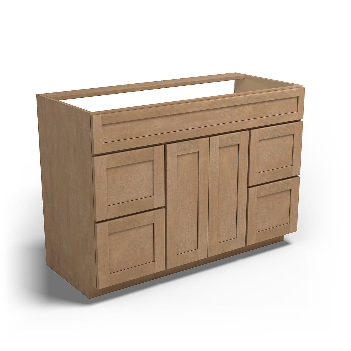 Special Order - 48" x 21" Vanity Base Sonona Sand - V4821D Base Cabinets Bathroom GHI Sonona Sand Special Order SPSNS Vanity Bases