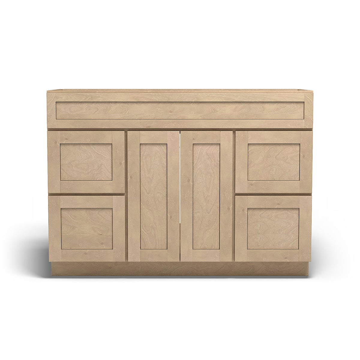 Special Order - 48" x 21" Vanity Base Sonona Wheat - V4821D Base Cabinets Bathroom GHI Sonona Wheat Special Order SPSNW Vanity Bases