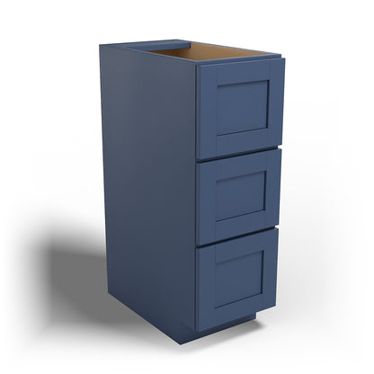 Special Order - 12" Vanity Drawer Base Concord Blue - VDB1221 Base Cabinets Bathroom Concord Blue GHI SPCCB Special Order Vanity Bases
