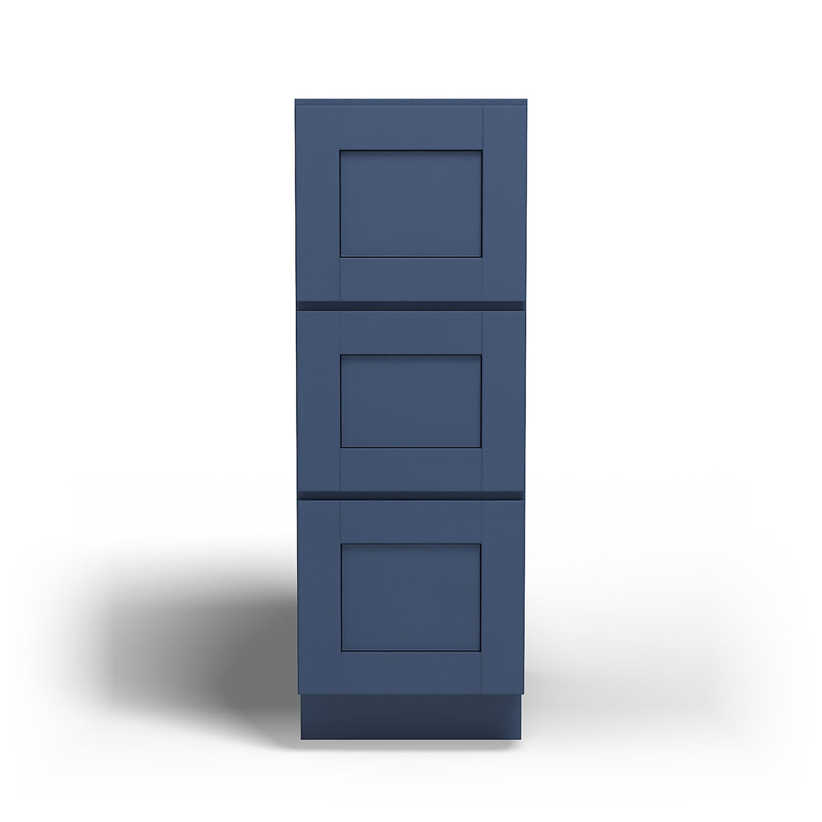 Special Order - 12" Vanity Drawer Base Concord Blue - VDB1221 Base Cabinets Bathroom Concord Blue GHI SPCCB Special Order Vanity Bases