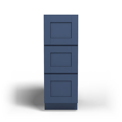 Special Order - 12" Vanity Drawer Base Concord Blue - VDB1221 Base Cabinets Bathroom Concord Blue GHI SPCCB Special Order Vanity Bases