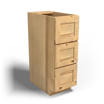 Special Order - 12" x 21" Vanity Drawer Base Frontier Shaker - VDB1221 Base Cabinets Bathroom Frontier Shaker GHI Special Order SPFTS Vanity Bases