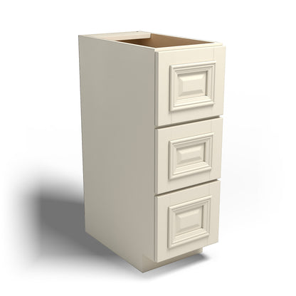 Special Order - 12" x 21" Vanity Drawer Base Nantucket Linen - VDB1221 Base Cabinets Bathroom GHI Nantucket Linen Special Order SPNTL Vanity Bases
