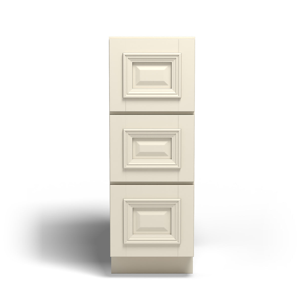 Special Order - 12" x 21" Vanity Drawer Base Nantucket Linen - VDB1221 Base Cabinets Bathroom GHI Nantucket Linen Special Order SPNTL Vanity Bases