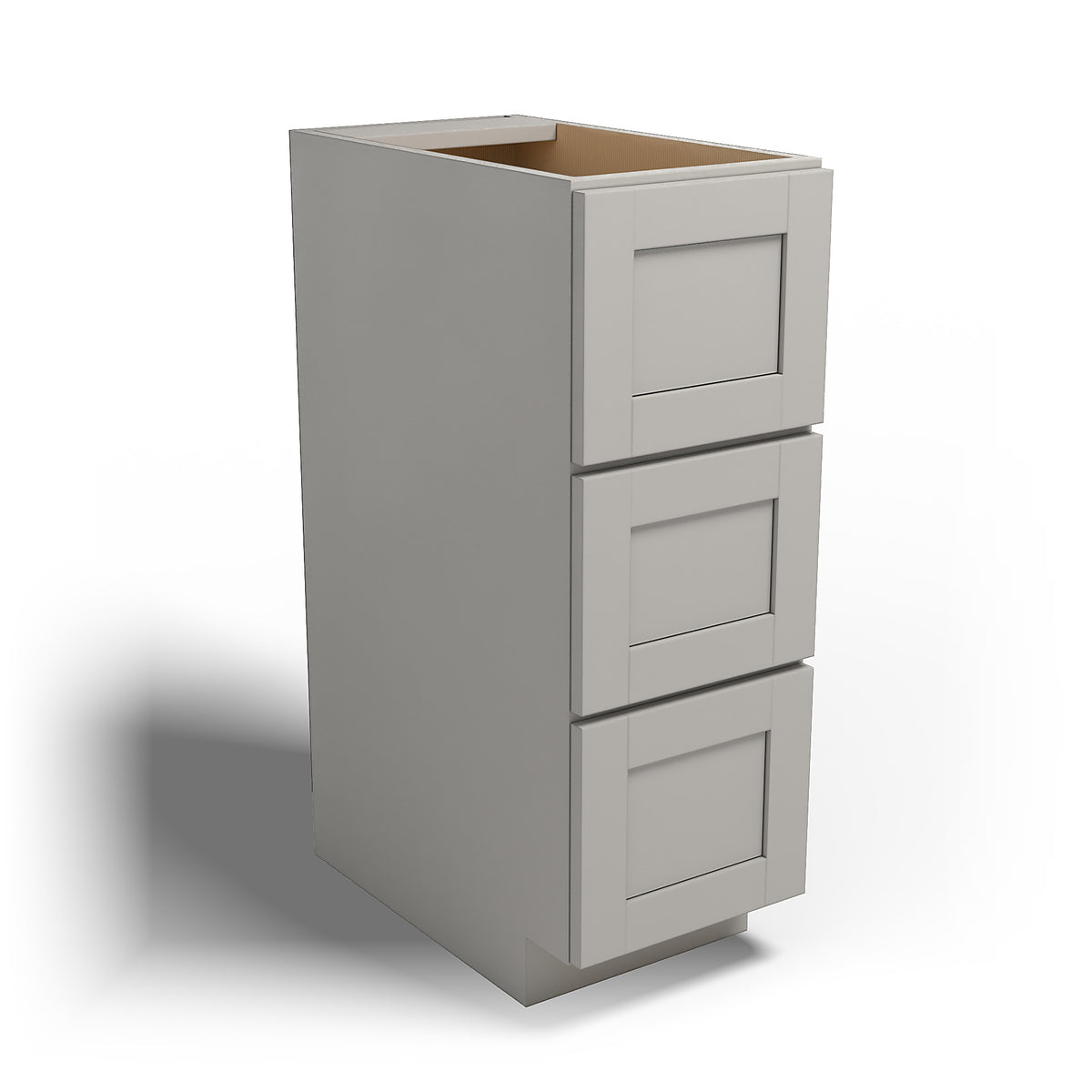 Special Order - 12" x 21" Vanity Drawer Base Stone Harbor Gray - VDB1221 Base Cabinets Bathroom GHI Special Order SPSHG Stone Harbor Gray Vanity Bases
