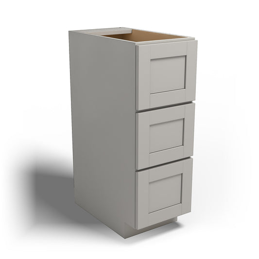 Special Order - 12" x 21" Vanity Drawer Base Stone Harbor Gray - VDB1221 Base Cabinets Bathroom GHI Special Order SPSHG Stone Harbor Gray Vanity Bases