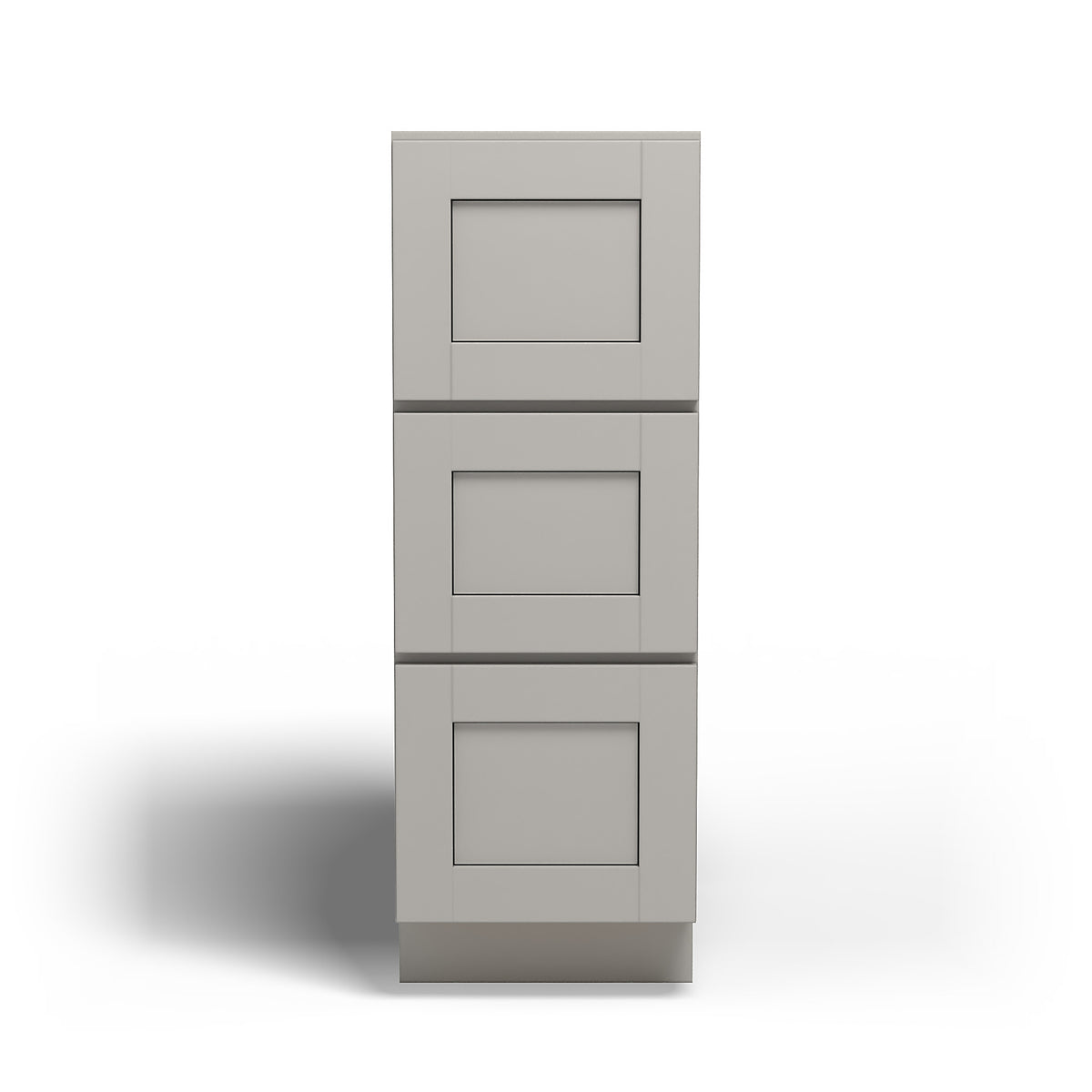 Special Order - 12" x 21" Vanity Drawer Base Stone Harbor Gray - VDB1221 Base Cabinets Bathroom GHI Special Order SPSHG Stone Harbor Gray Vanity Bases
