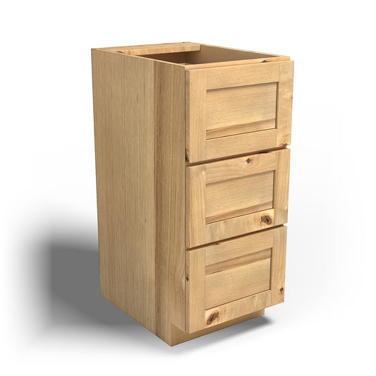 Special Order - 15" x 21" Vanity Drawer Base Frontier Shaker - VDB1521 Base Cabinets Bathroom Frontier Shaker GHI Special Order SPFTS Vanity Bases