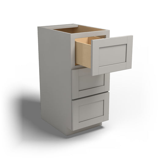 Special Order - 15" x 21" Vanity Drawer Base Stone Harbor Gray - VDB1521 Base Cabinets Bathroom GHI Special Order SPSHG Stone Harbor Gray Vanity Bases
