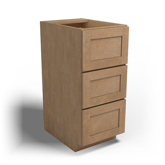 Special Order - 15" x 21" Vanity Drawer Base Sonona Sand - VDB1521 Base Cabinets Bathroom GHI Sonona Sand Special Order SPSNS Vanity Bases