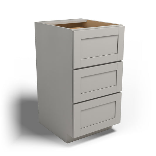 Special Order - 18" x 21" Vanity Drawer Base Stone Harbor Gray - VDB1821 Base Cabinets Bathroom GHI Special Order SPSHG Stone Harbor Gray Vanity Bases
