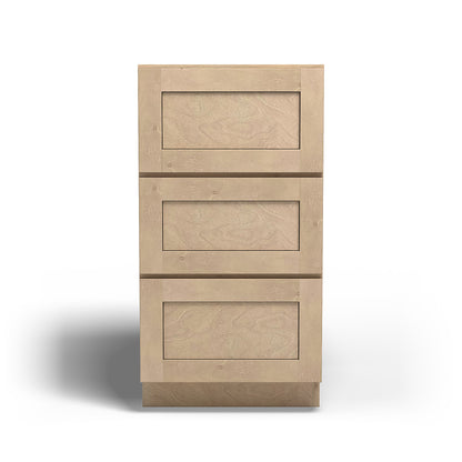 Special Order - 18" x 21" Vanity Drawer Base Sonona Wheat - VDB1821