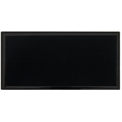 Monochrome Black 3x6 Subway. FALSE location-set