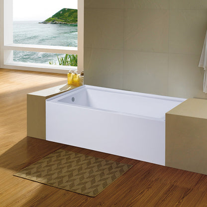 Aqua Eden 60" Alcove Tub