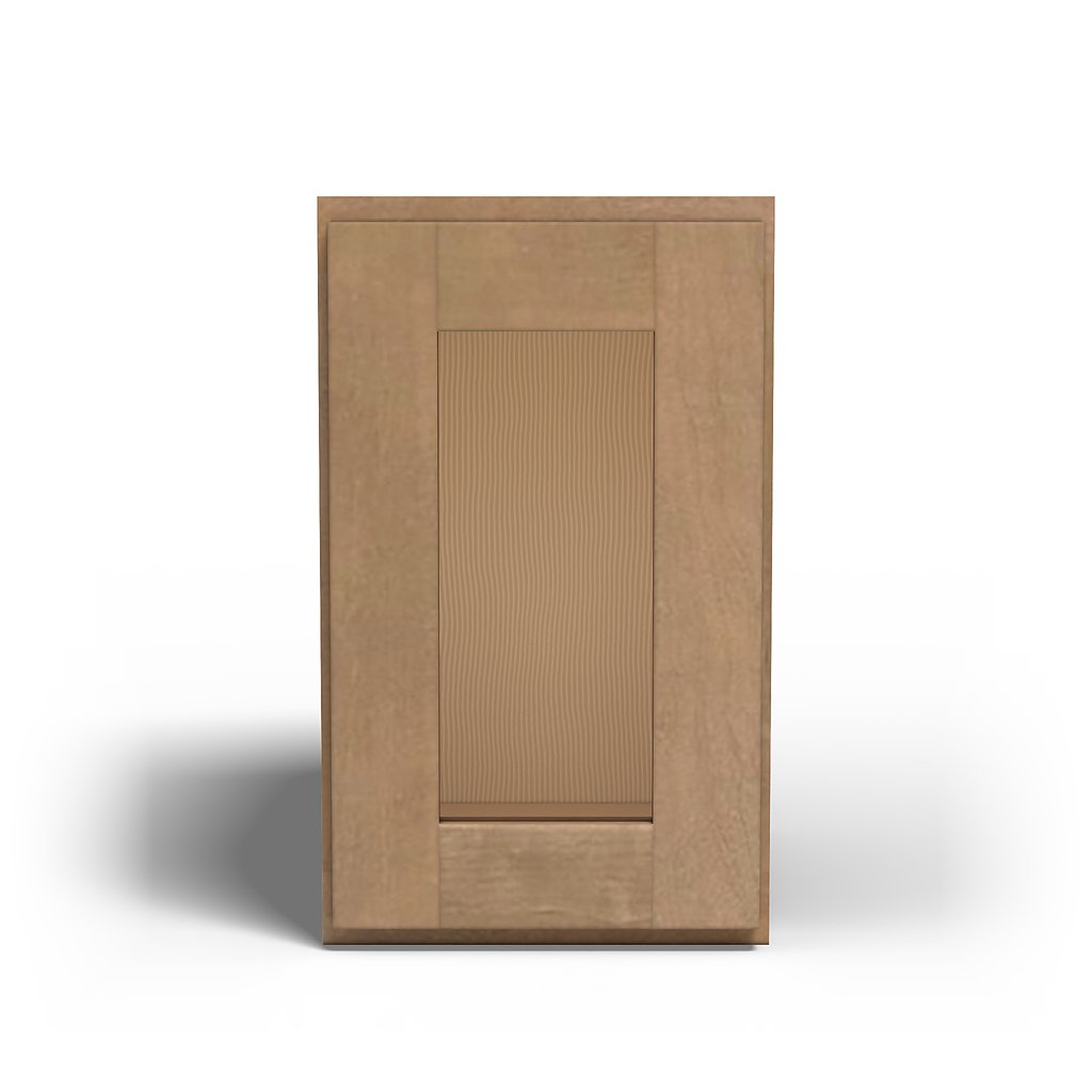 Special Order - 9" x 15" Wall Cabinet with Acrylic Mullion Door Sonona Sand - W0915GMD GHI Sonona Sand Special Order SPSNS Upper Wall Cabinets Wall Cabinets