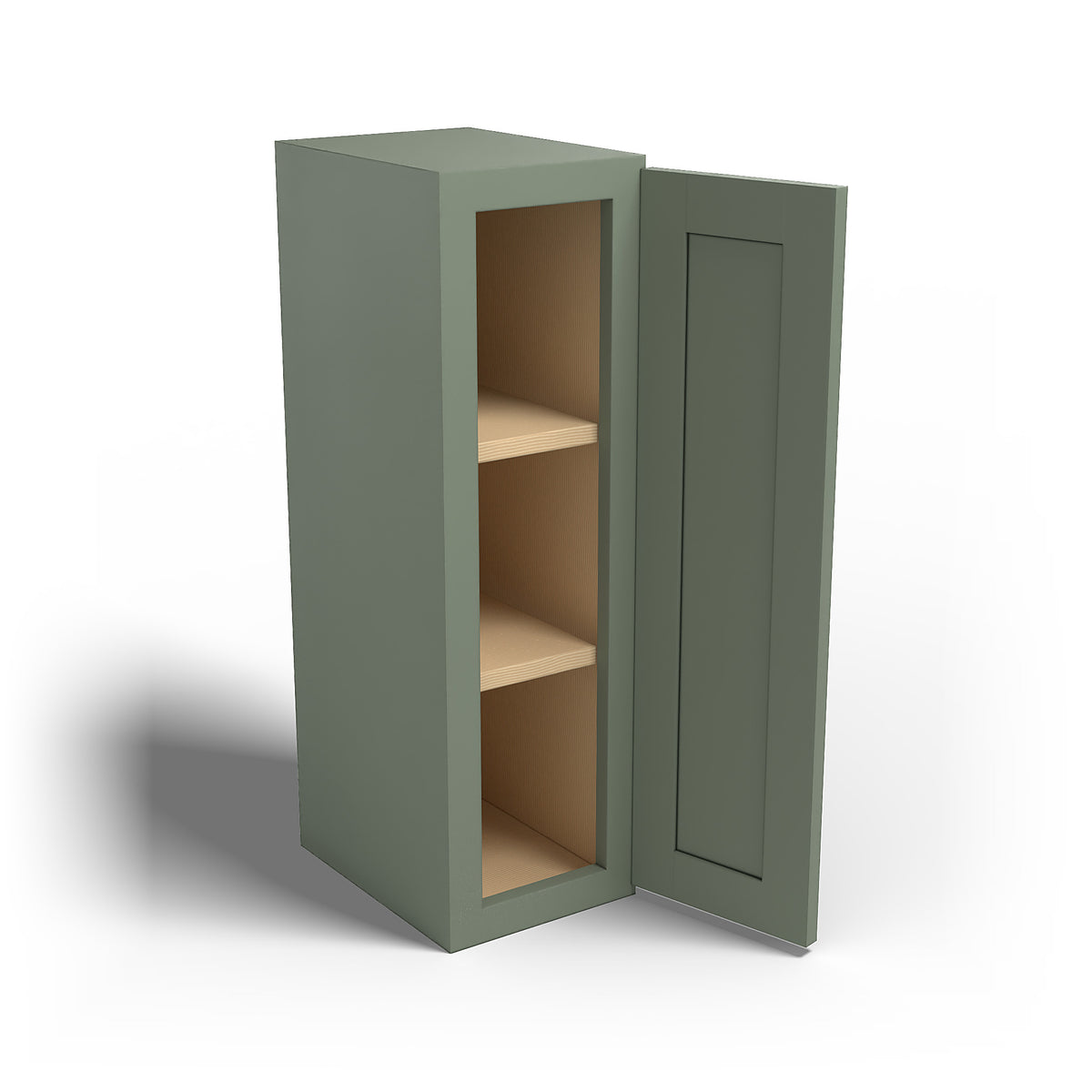 Special Order - 9" x 30" Wall Cabinet Forest Green - W0930