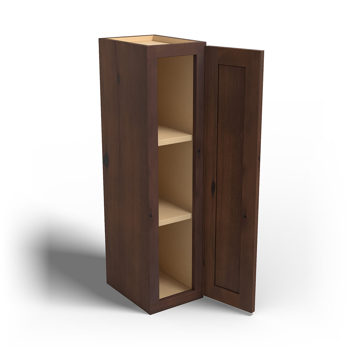 Special Order - 9" x 36" Wall Cabinet Rustic Walnut - W0936 36" Wall Cabinets GHI Rustic Walnut Special Order SPRWS Wall Cabinets